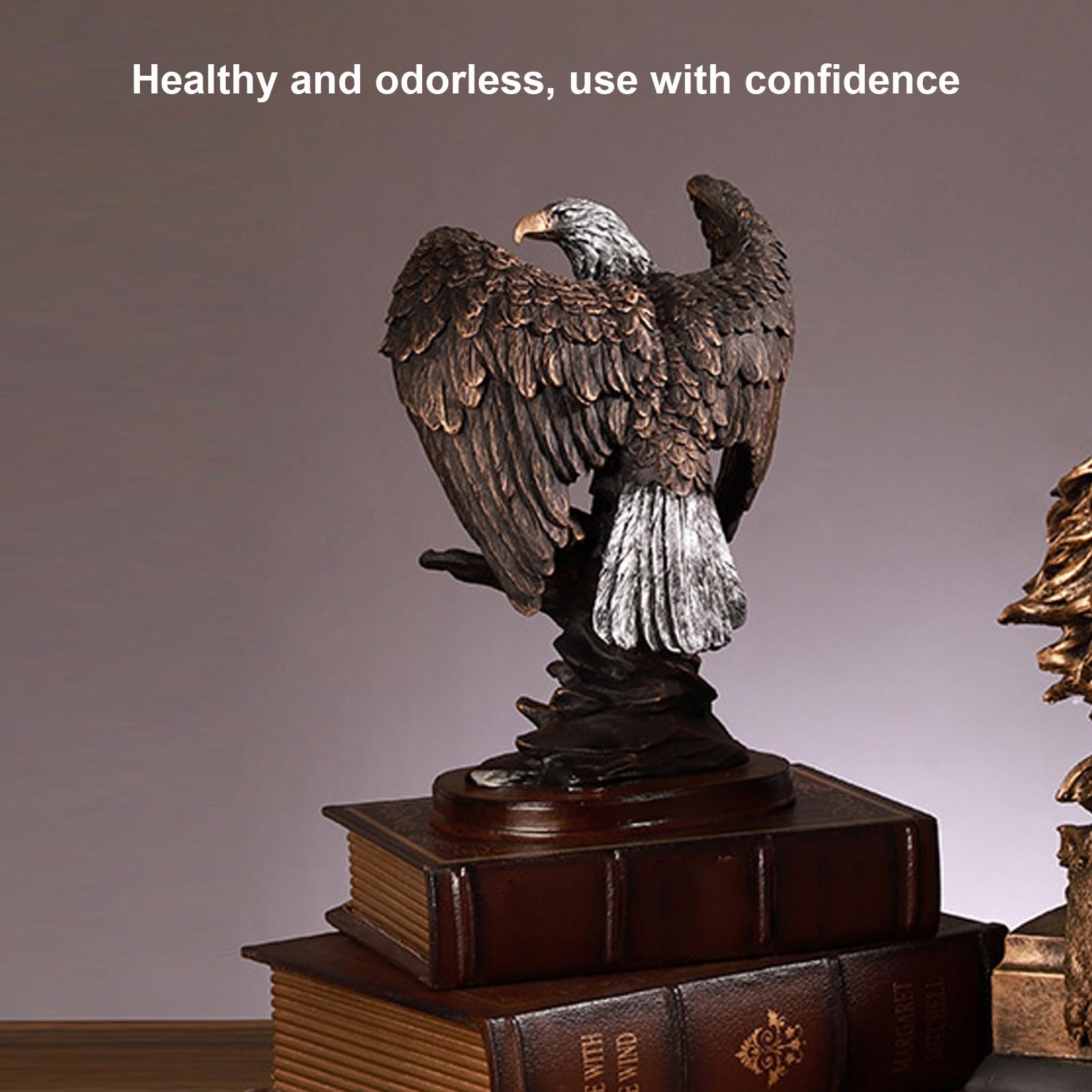 Amazon｜ヴィンテージ樹脂イーグル像装飾白頭鷲彫刻置物樹脂